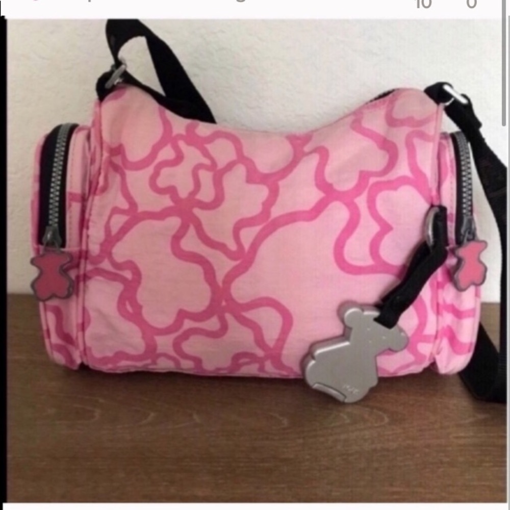 TOUS KAOS PINK CROSSBODY BAG